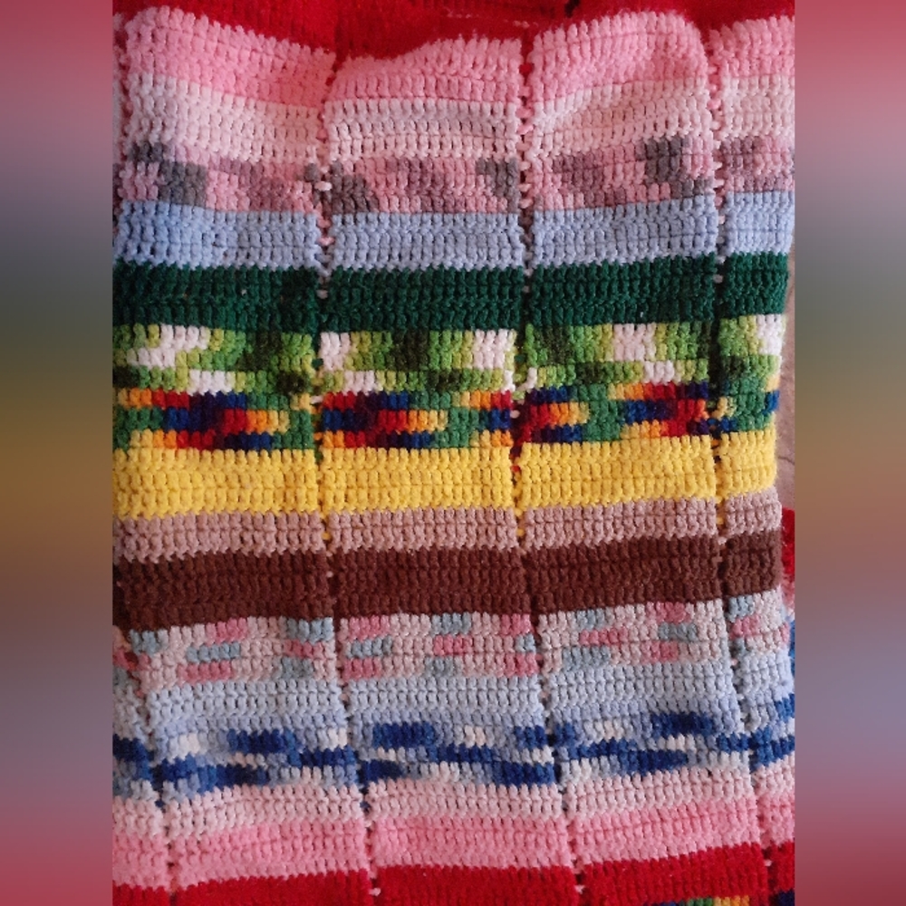 Vintage Handmade Afghan